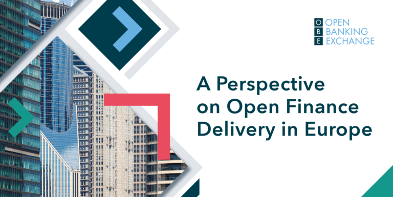 A Perspective on Open Finance Delivery in Europe