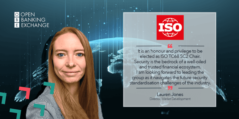 Lauren Jones elected as Chair of ISO Technical Committee 68 (TC68) SC2 Security, Financial Services