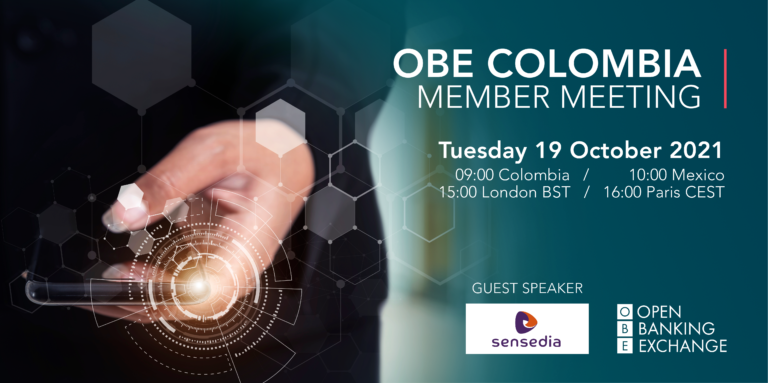 Member Meeting: Open Banking in Brazil – Technological Vision and Best Practices for Colombia, with Sensedia