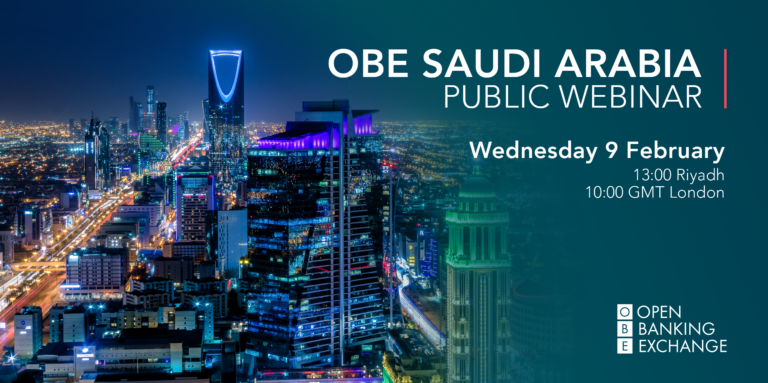 Public Webinar: Introducing Open Banking Exchange Saudi Arabia: How we are helping the Open Finance revolution.
