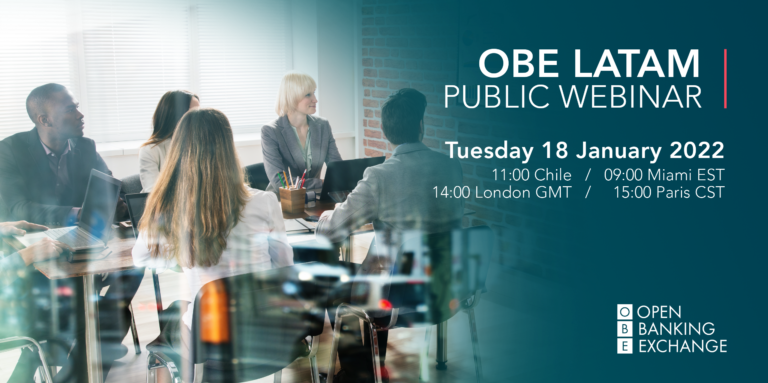 Public Webinar: Open Finance and Open Banking Use Cases in Latin America and Around the World.